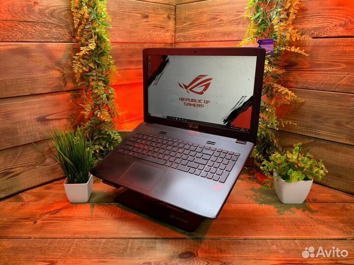 Игровой ноутбук Asus ROG GTX/i5/16gb/SSDm2/HDD