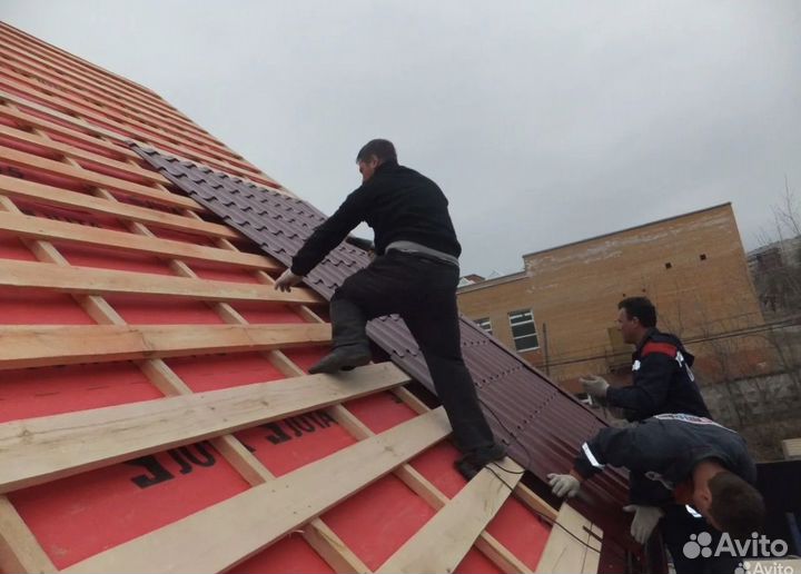 Крыша кровельные работы кровельщики