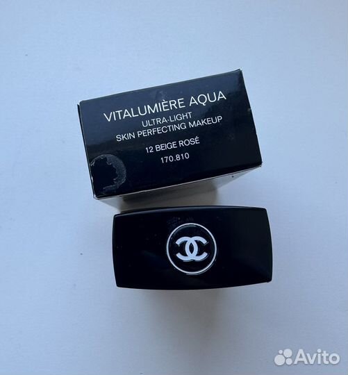 Chanel vitalumiere aqua тональный крем 12