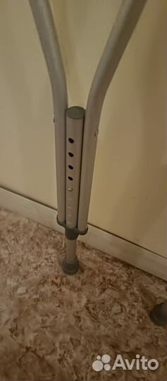 Костыли подмышечные с упс