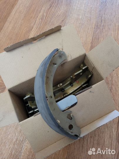 Колодки задние ваз