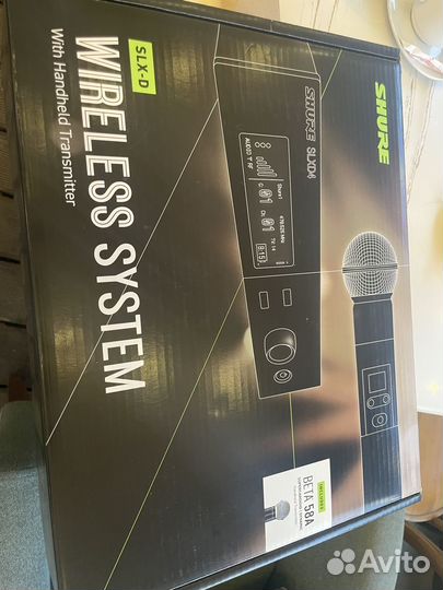 Радиосистема Shure slxd4 Betta 58
