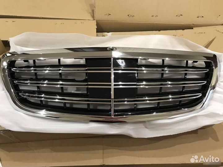 Решетка радиатора на 222 (под дистроник)