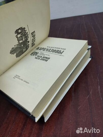 Достоевский. Братья Карамазовы в 2 х томах