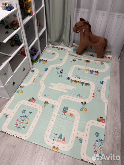 Складной детский коврик