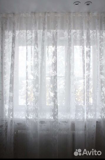 Шторы и тюль на кухню