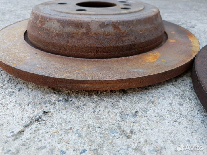 Диск тормозной задний комплект для Mercedes W164