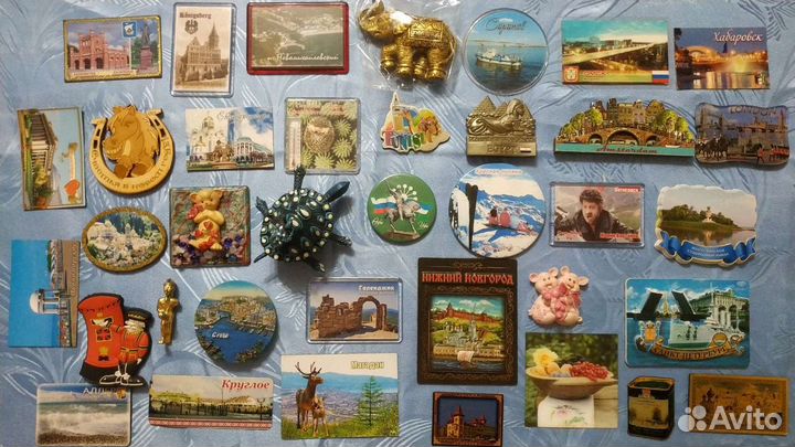 Магнитики много разных