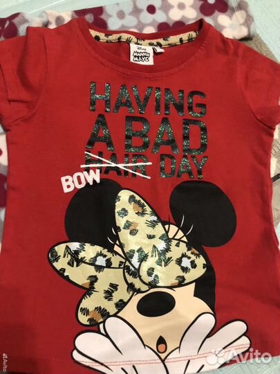 Детские вещи пакетом на девочку 110