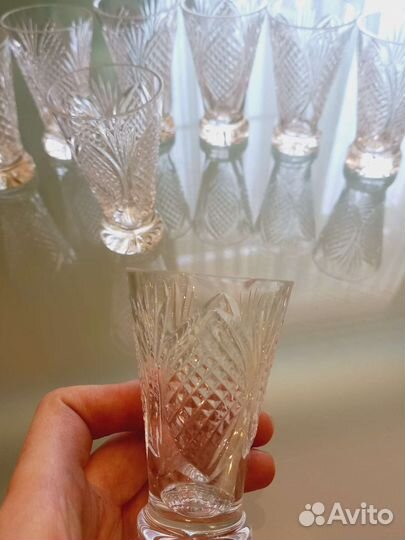 Рюмки хрусталь