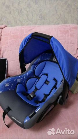 Автолюлька-переноска Leaderkids