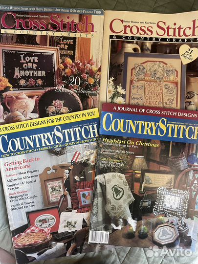 Американские журналы по вышивке крестом