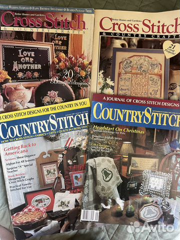 Американские журналы по вышивке крестом