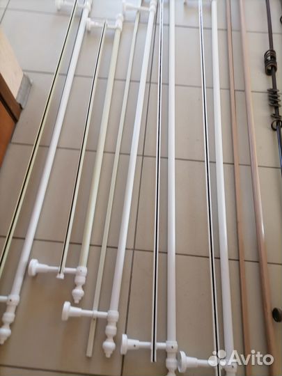 Карнизы для штор двухрядные бу