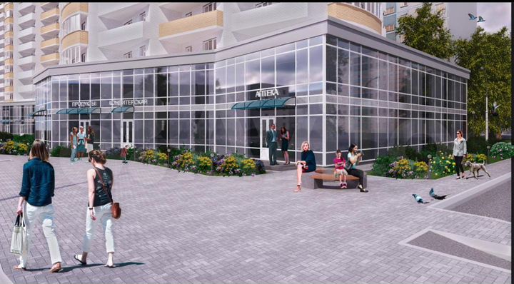 3-к. квартира, 100,6 м², 7/17 эт.