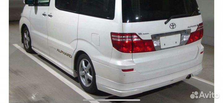 Обвес, Пороги,Губа на Тойота Альфард ANH10. ANH15