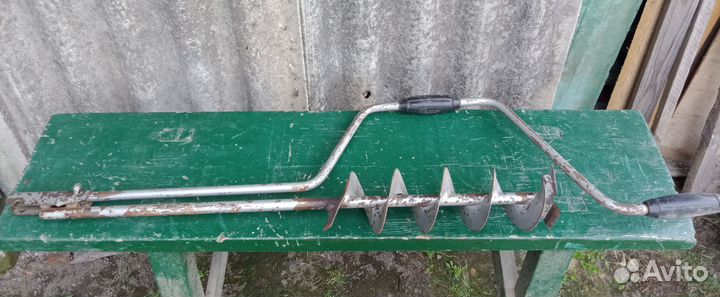 Ледобур складной