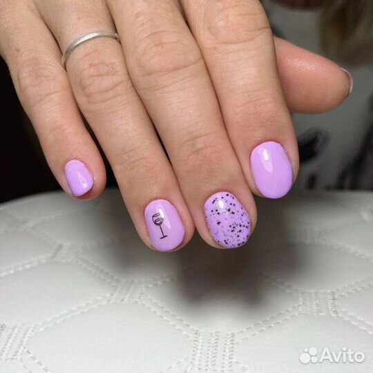Маникюр с покрытием