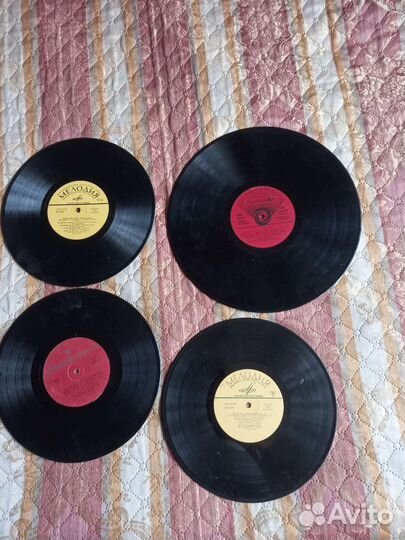 Виниловые пластинки СССР