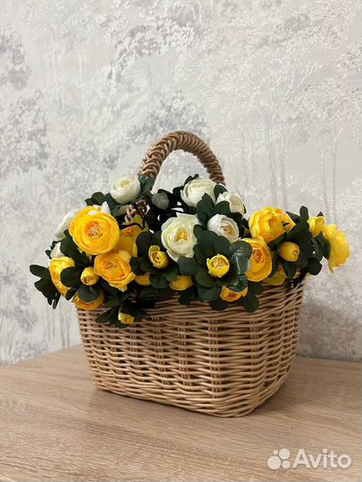 Корзина плетеная, Пасхальная