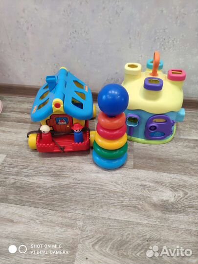 Развивающие игрушки пакетом