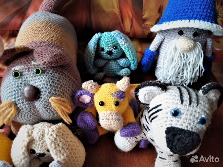 Вязанные игрушки.Гном, Драконы