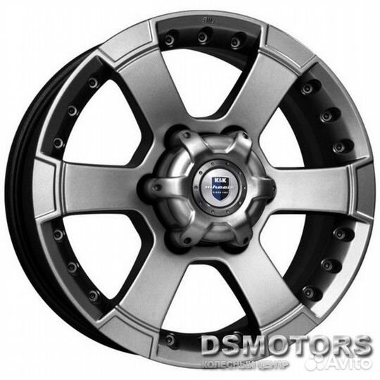 Диски М56 7.0/16 6x139.7 ET20 d67.1 дарк платинум