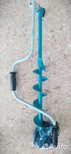 Ящик для зимней рыбалки, бур