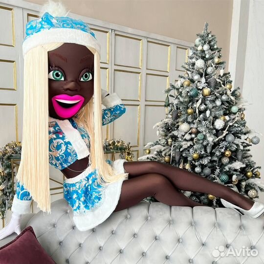 Ростовая кукла Мулатка-шоколадка. Поздравления