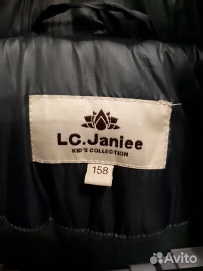 Зимний пуховик для девочки 158
