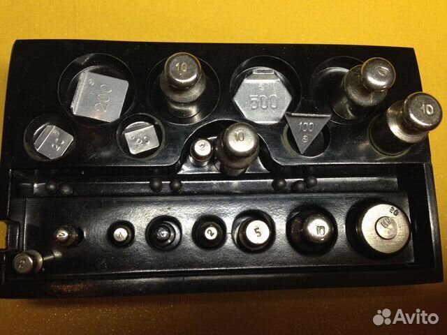 Набор гирек для весов