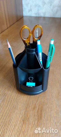Канцелярия, органайзер, ножницы, карандаши