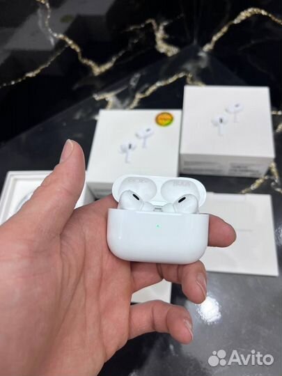 Airpods pro 2 с шумоподавлением(гарантия+чехол