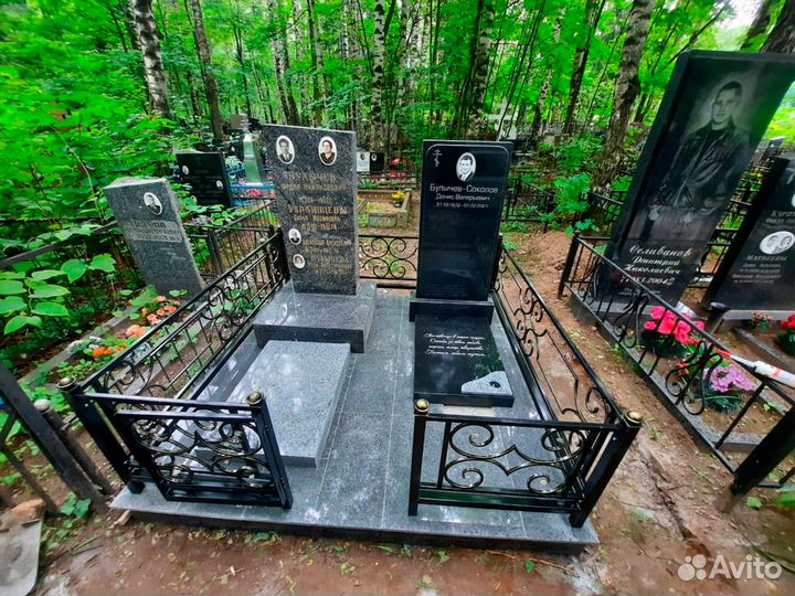 Изготовление памятников из гранита, установка