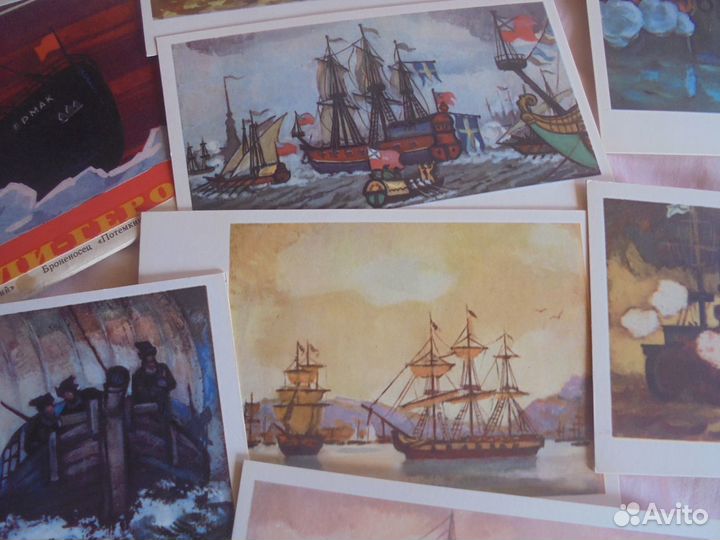 Наб Русские броненосцы Изобр иск 1980