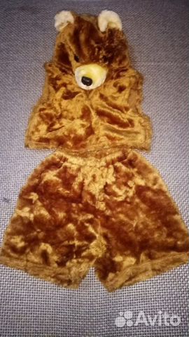 Костюм детский Медвежонок 4-6 лет