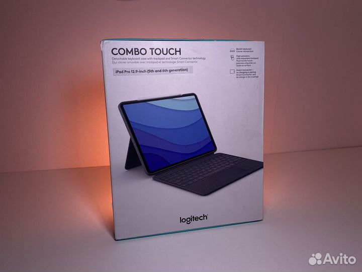 Logitech Combo Touch iPad Pro 12 Oxford Gray