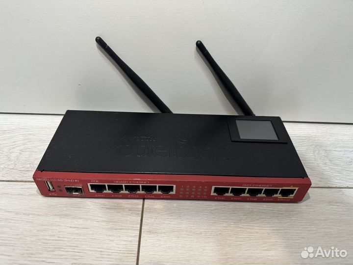 Роутер MikroTik RB2011UiAS-2HnD-IN