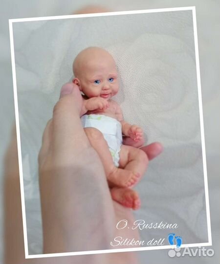 Кукла реборн силиконовая