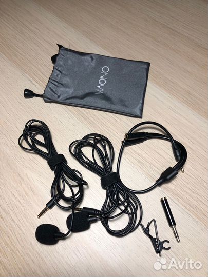 Микрофон-петличка комплект Maono AU-404