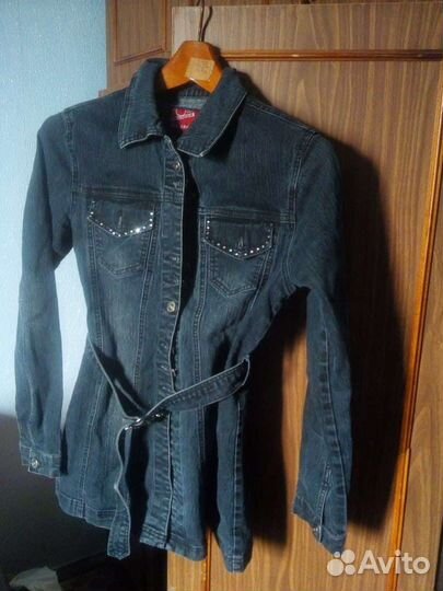 Куртка с поясом