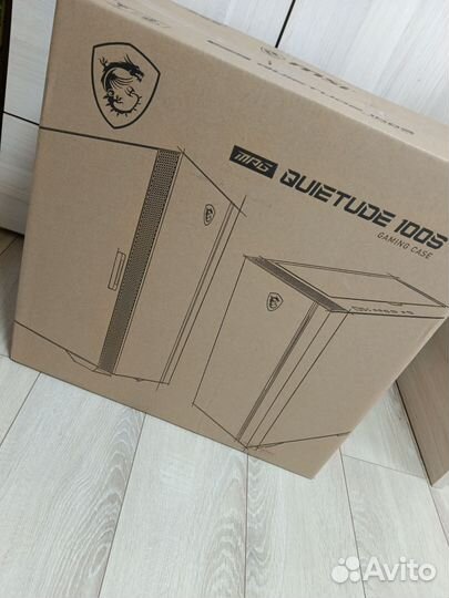 Корпус MSI MPG quietude 100S (306-7g17s21-809)