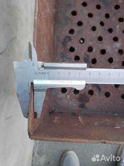 Мангал разборный 3 мм, шампура, маленький мангал