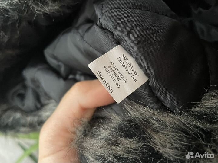 Шапка ушанка взрос. Цв темно-оливковый с дефектом