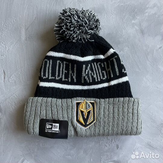 Шапка зимняя NHL Vegas Golden Knights