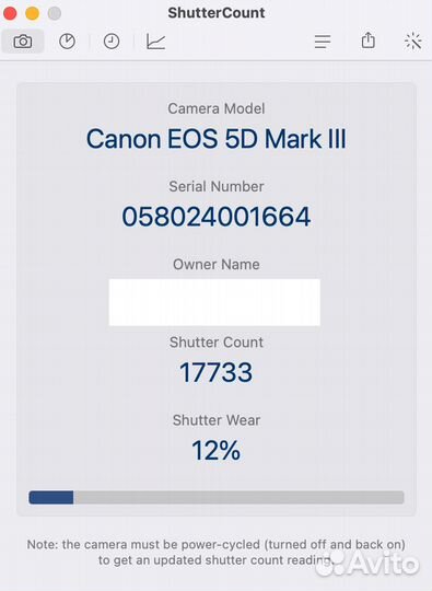 Canon EOS 5D Mark III body