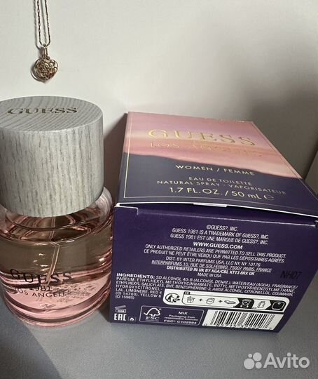 Guess 1981 Los Angeles туалетная вода 50 ml woman