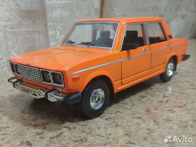 Ваз-2106 модель автомобиля масштаб 1:24