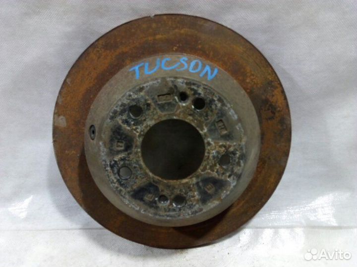 Диск тормозной задний Hyundai Tucson 1