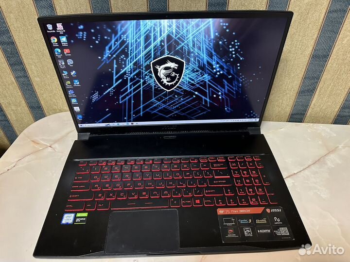 Ноутбук msi GF75 Thin 9RCX